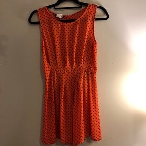 Polka dot romper